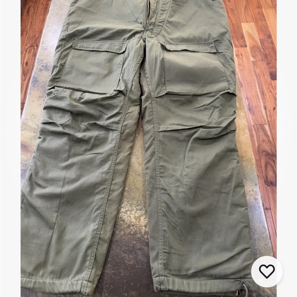 Rare Vintage 80’s Military Wear Chemical Protective suit pants cargo